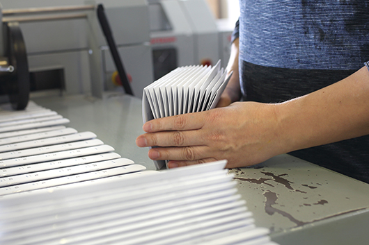 Comic Book Binding Process